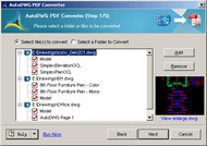 Auto DWG to PDF Converter screenshot